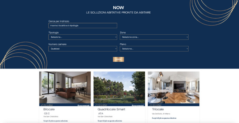 Azario milan website sinapps real estate