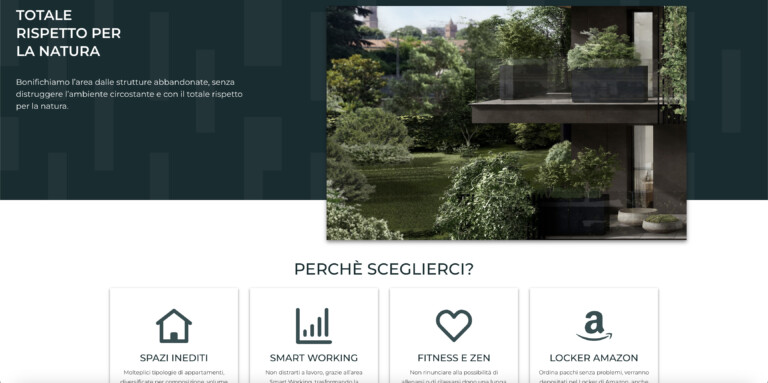 Web site bosco navigli oneshot collection sinapps real estate