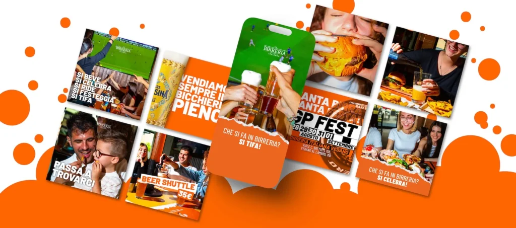 Italian brewery mockup