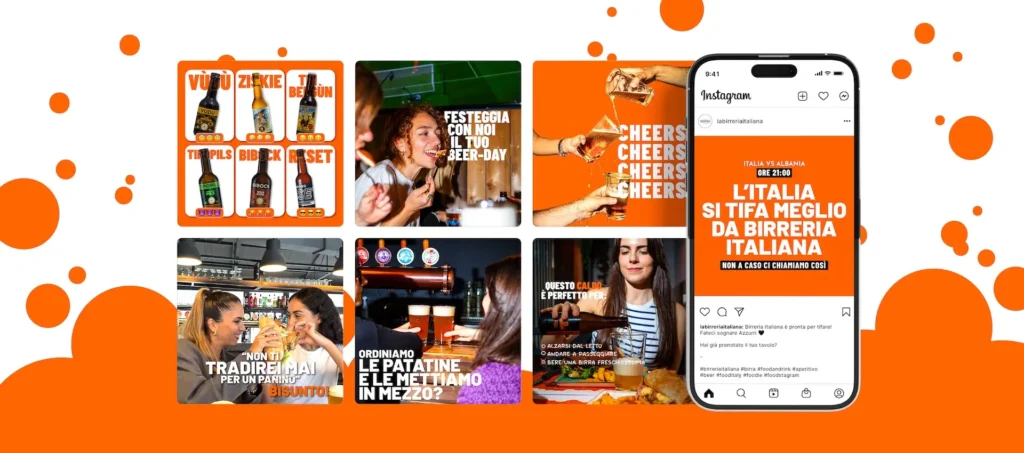 Italian brewery mockup