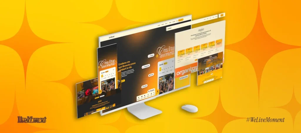 live moment mockup